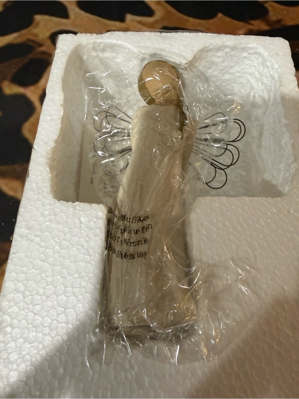 DEMDACO Willow Tree “Thank you” Wooden Angel Figurine